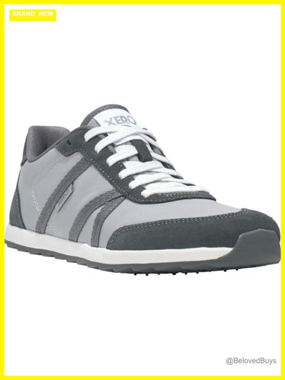 Wynn Retro Casual Sneaker Nylon Suede Zero Drop Wide Toe Box Lace-Up